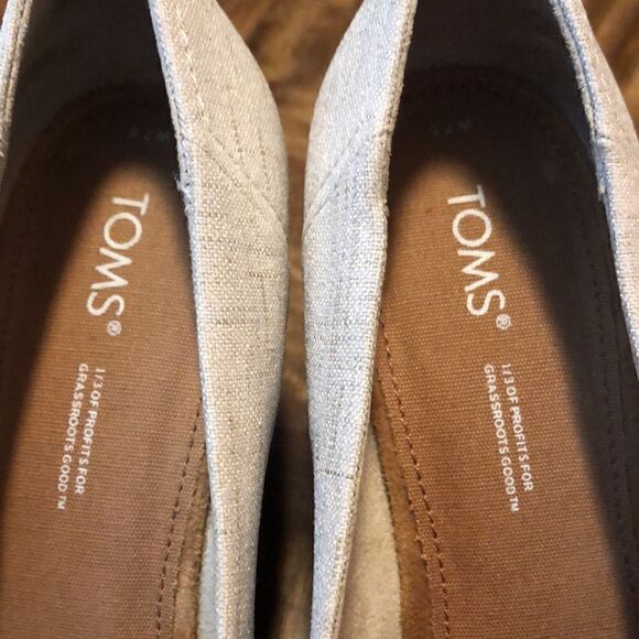 TOMS - WOMENS CLASSIC WEDGE size 7.5 - Picture 9 of 9